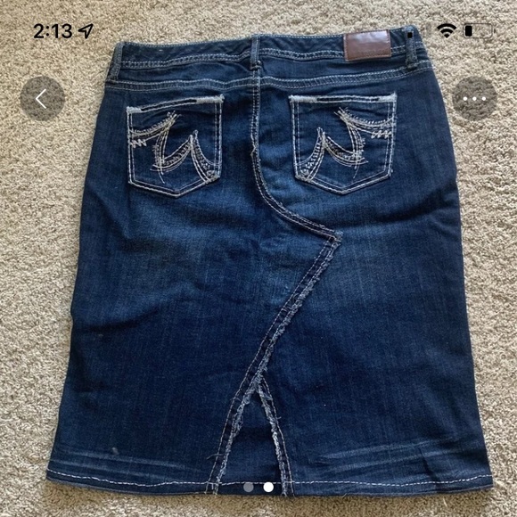 denim midi skirts - Picture 11 of 15